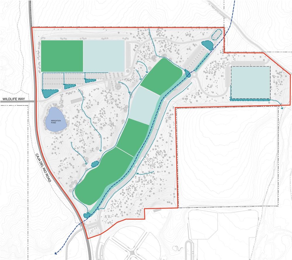 MRC Soccer Valley stormwater management