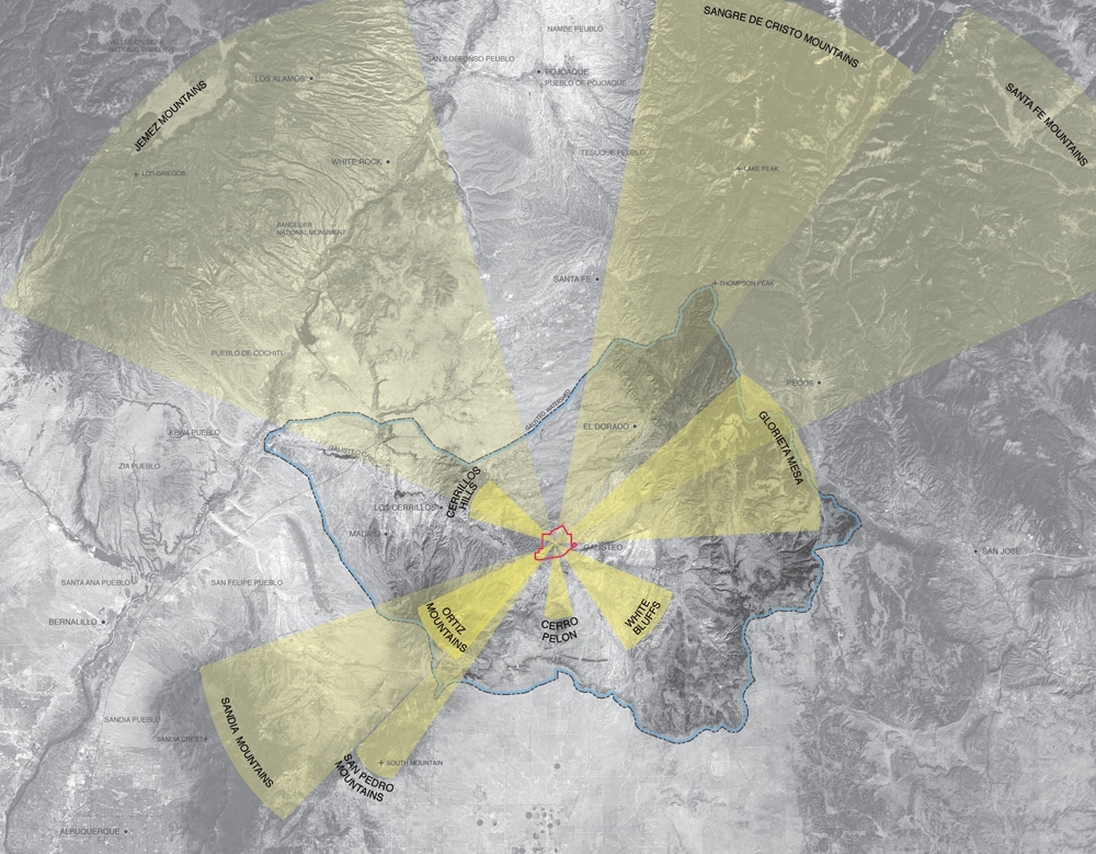 viewshed map