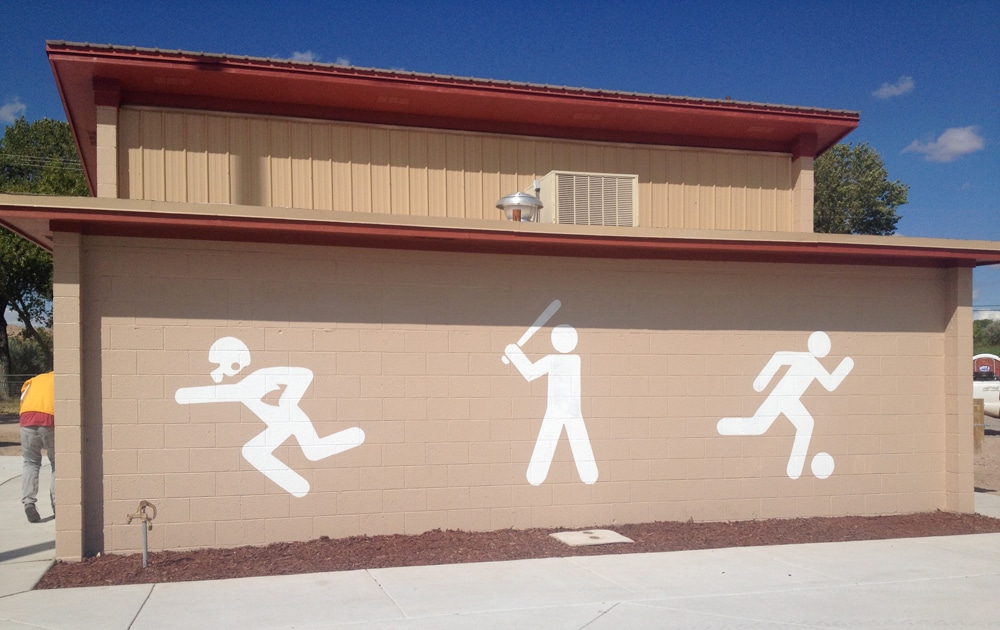 Upgraded Pojoaque restroom building