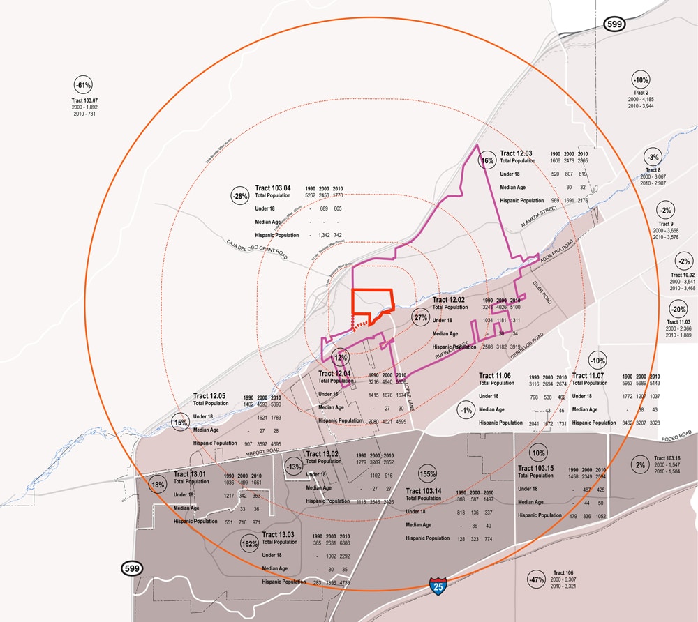 Romero Park service area