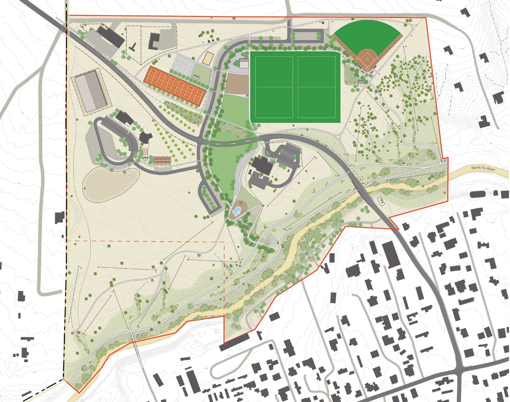 Romero Park illustrative master plan