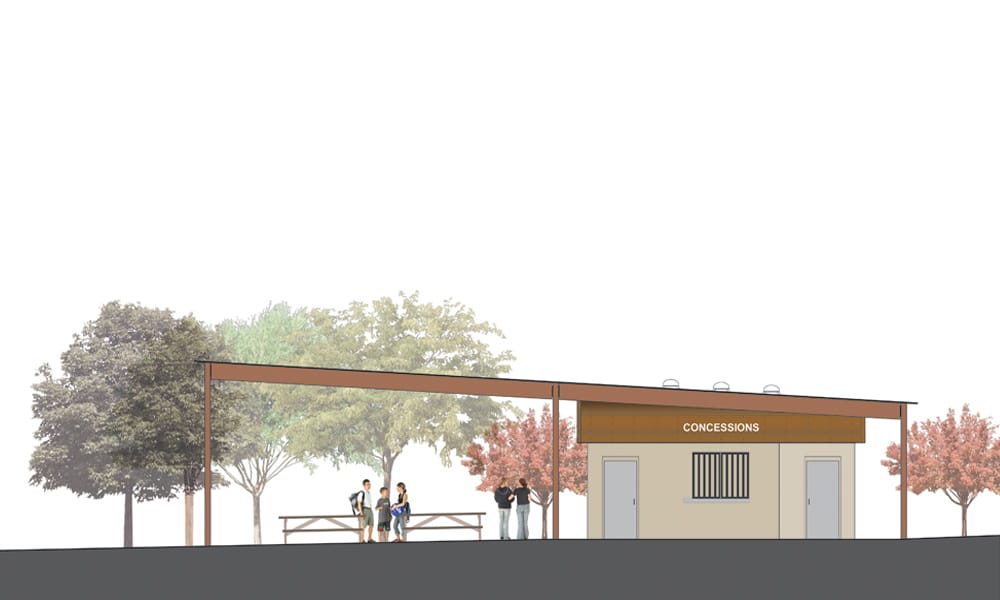 Romero Park shade structure